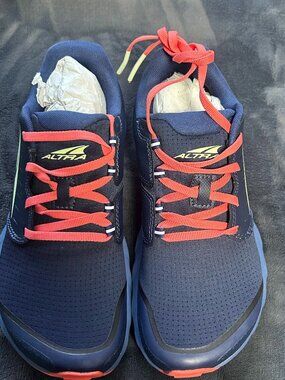Altra Superior 5 Trail Running Shoes Womens 7 Navy Red
